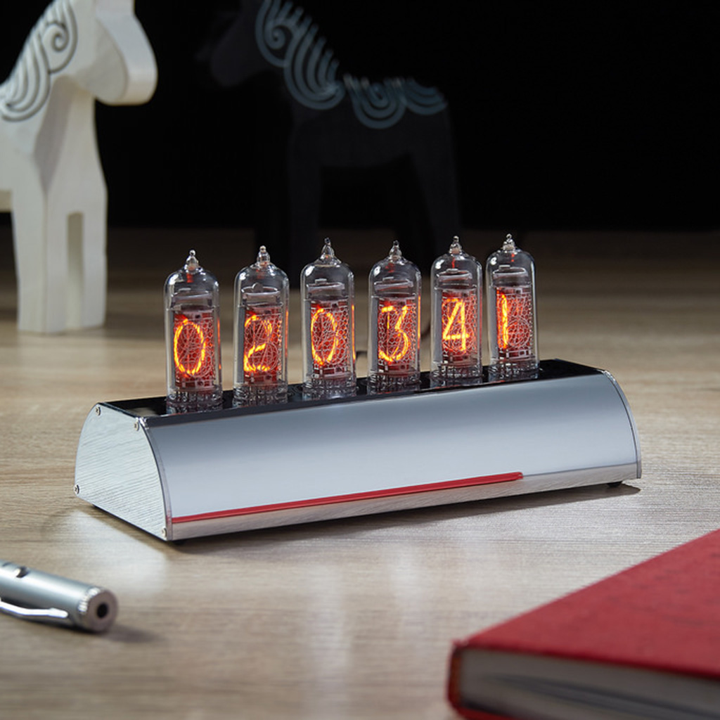 Makenology_Boulder Nixie Tube Clock 真空管工業風時鐘 大人物 X 25TOGO 設計好物概念店 2953