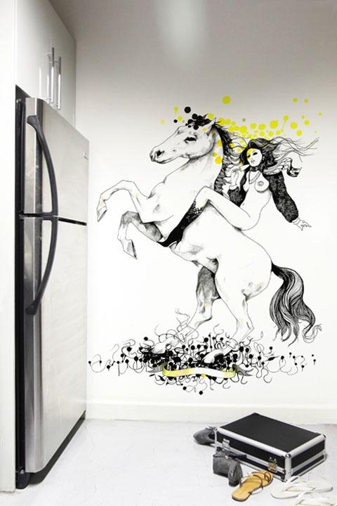 美的不像話的創意藝術壁紙貼