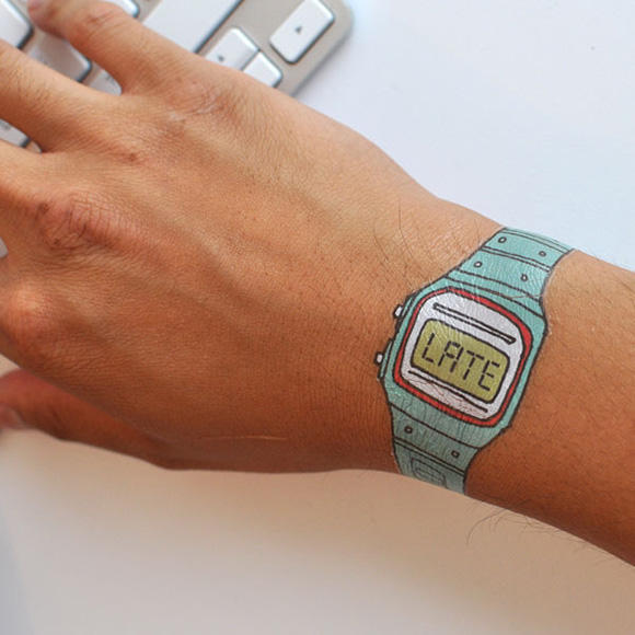 沒帶錶學人家來看什麼電影!!