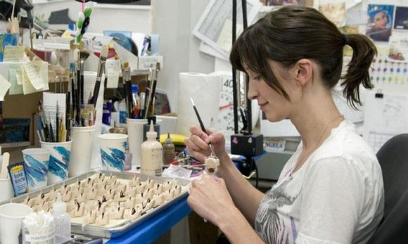 3D Printer產出數十萬個影格用停格動畫人偶模型