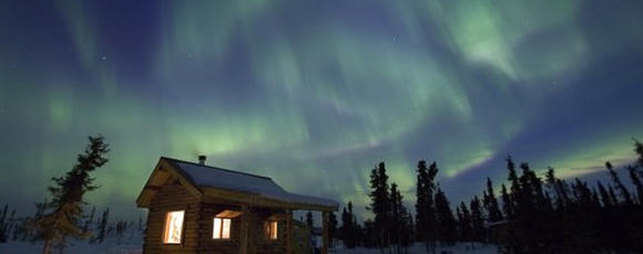 我想去阿拉斯加看極光!