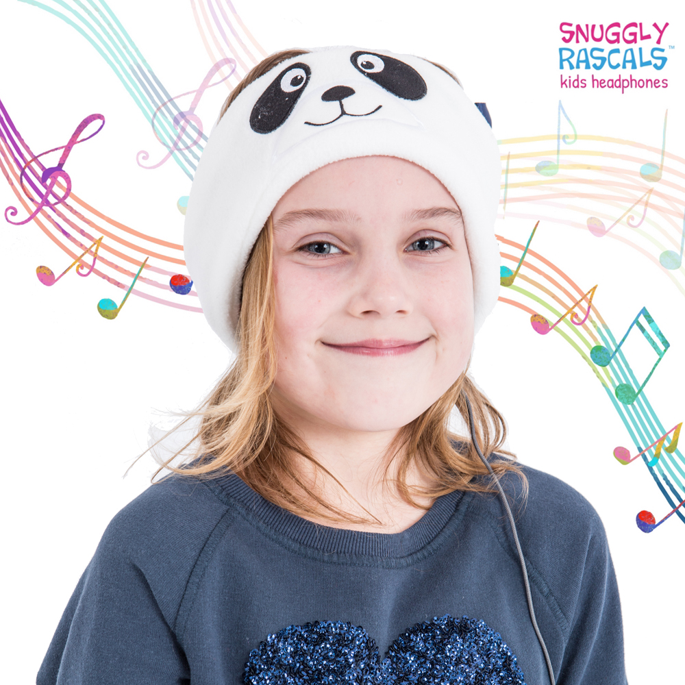 英國 Snuggly Rascals_兒童趣味造型耳機 貓熊
