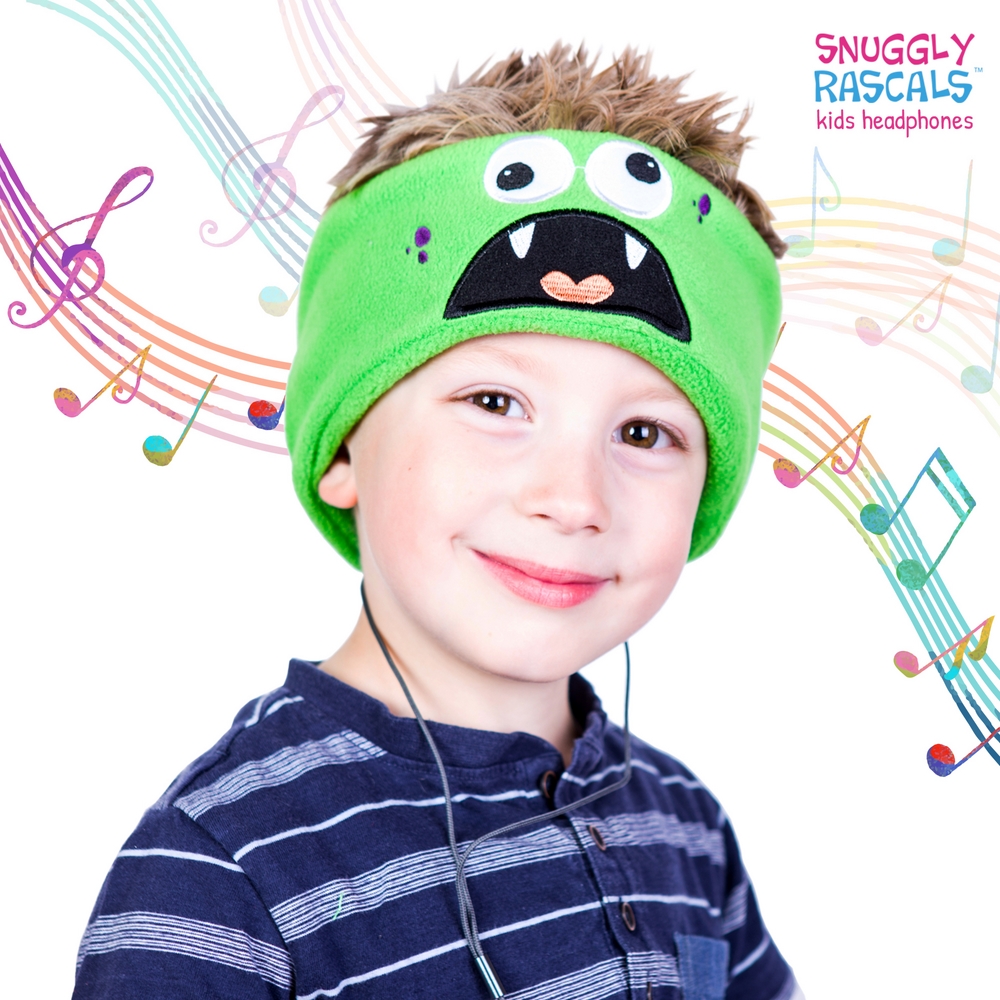 英國 Snuggly Rascals_兒童趣味造型耳機 鬼靈精
