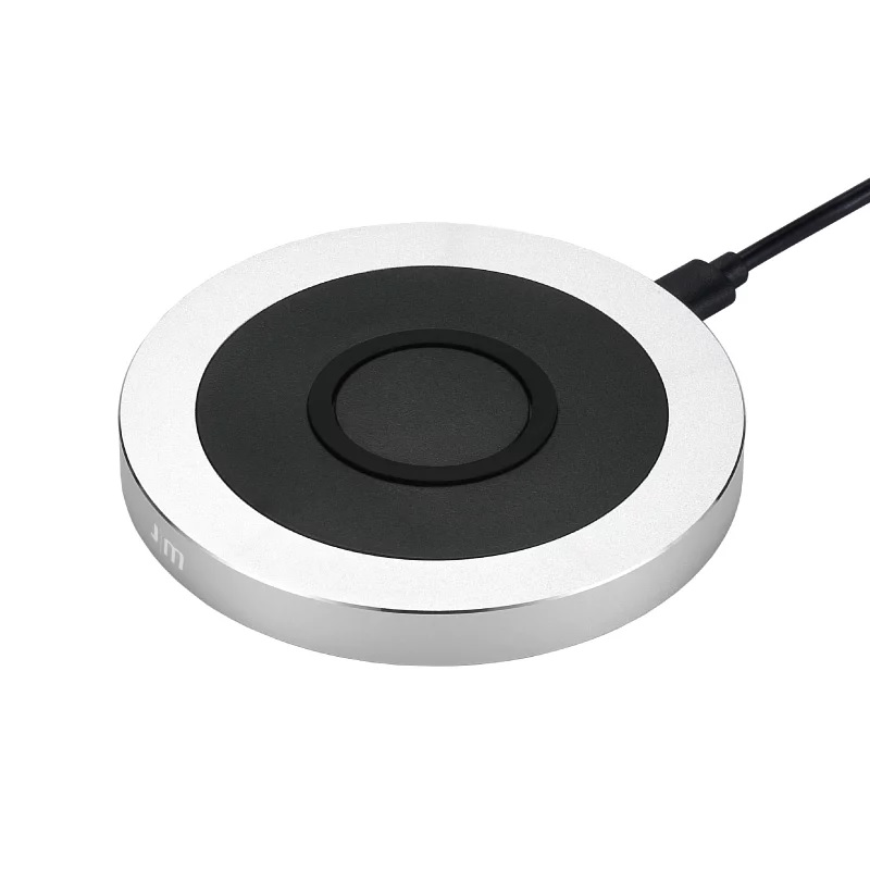 Just Mobile_德國AluBase™ Wireless 鋁質快充無線充電盤 附快充充電器