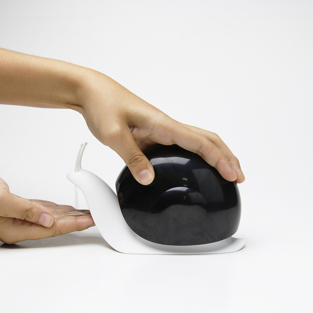 QUALY_蝸牛流口水給皂器洗手乳罐 (三色選) ESCAR SOAP DISPENSER