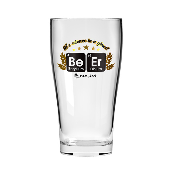 賽先生科學工廠_BeEr 化學元素啤酒杯 620ml