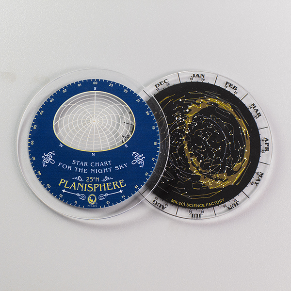 賽先生科學工廠_星座盤雙層杯墊組
