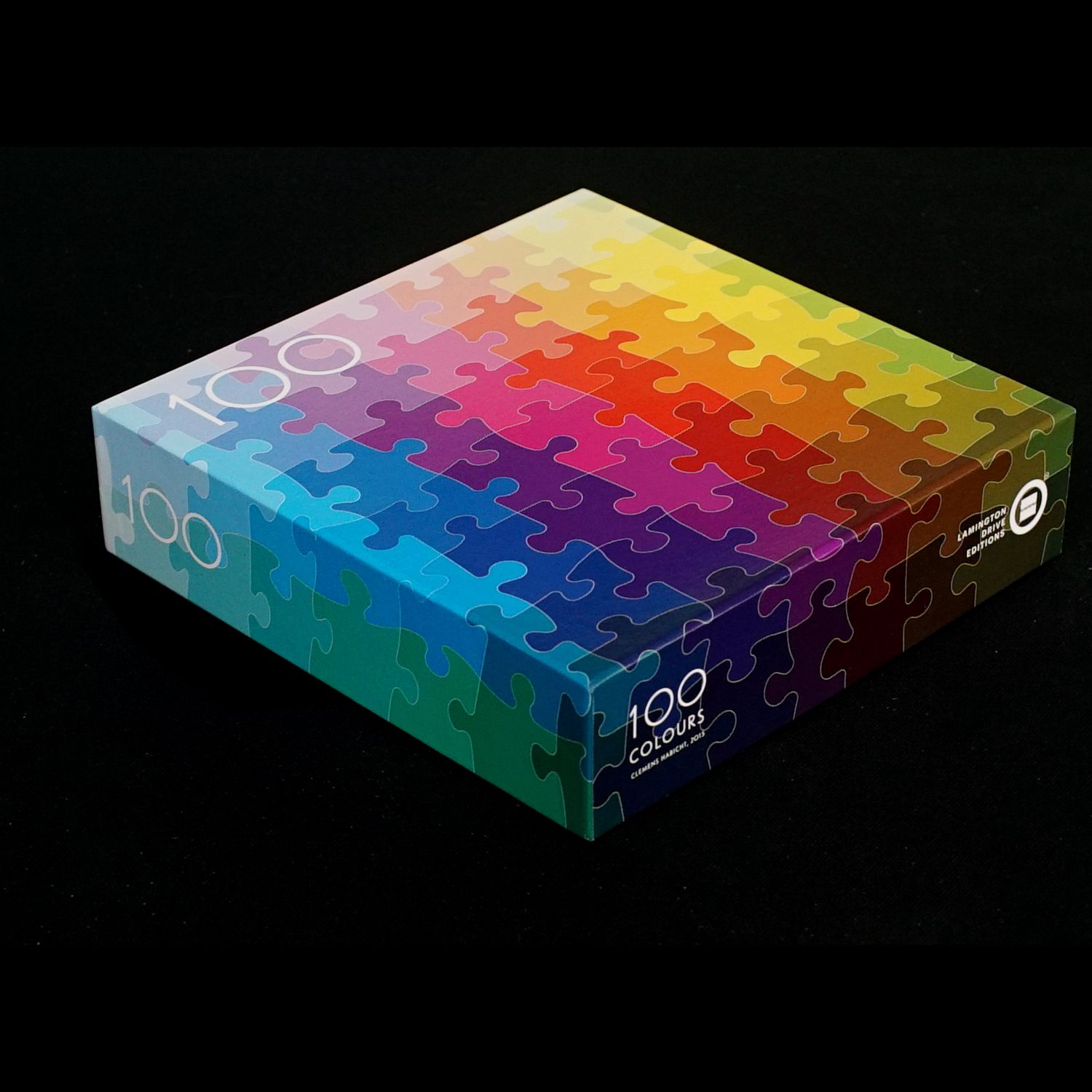 Clemens Habicht_CMYK 色彩拼圖－經典版（100 片）CMYK 100 Colours