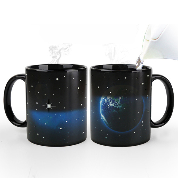 賽先生科學工廠_星空地球感溫變色杯