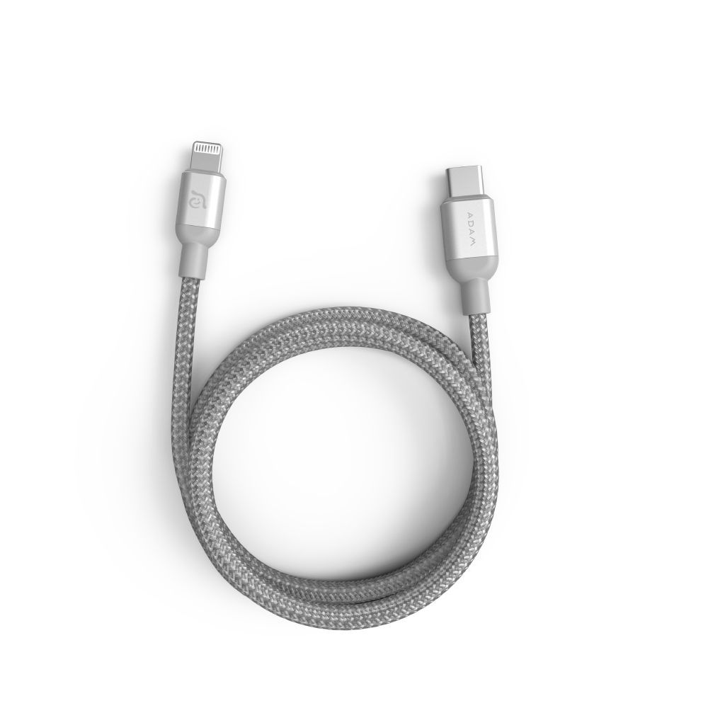 ADAM 亞果元素_PeAk II USB-C to Lightning Cable C120B 金屬編織傳輸線 (三色選)