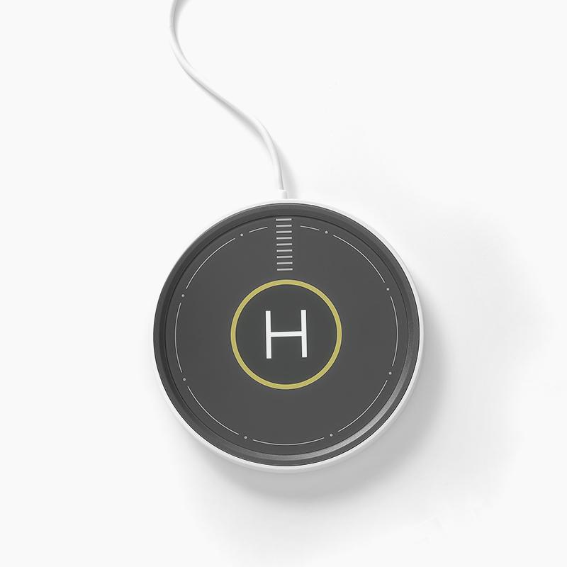 BeeFo_Helipad 停機坪無線充電保溫杯墊