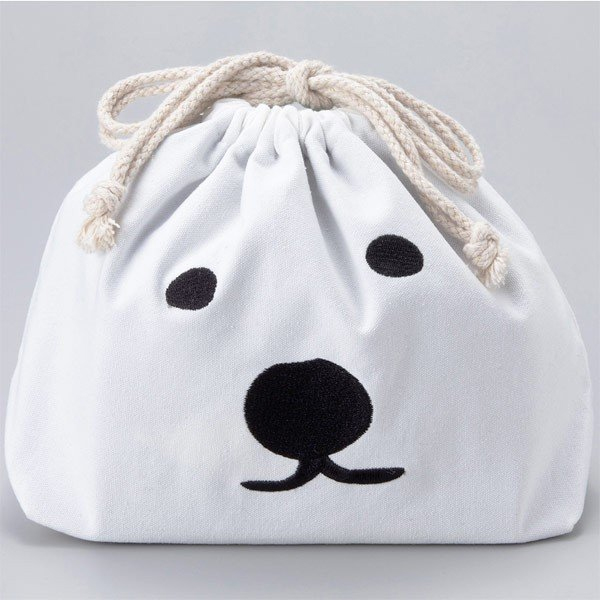 北海道白熊 SHIROKUMA_束口便當袋