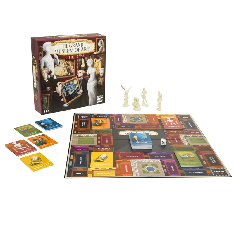 Today Is Art Day_藝術博物館桌遊 The Grand Museum of Art Board Game