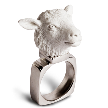 haoshi_動物系列戒指_綿羊