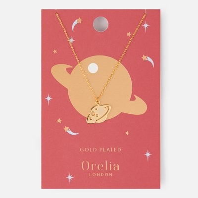 英國Orelia_聖誕限定 土星項鍊