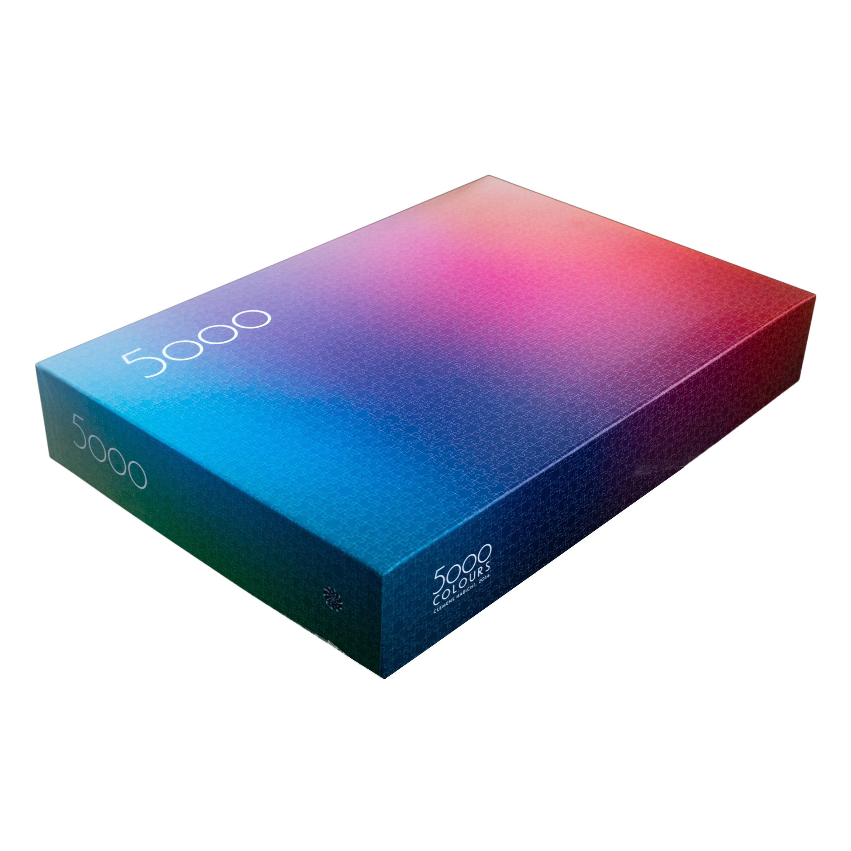 Clemens Habicht_【預購】CMYK 色彩拼圖（5,000 片）CMYK 5000 colours