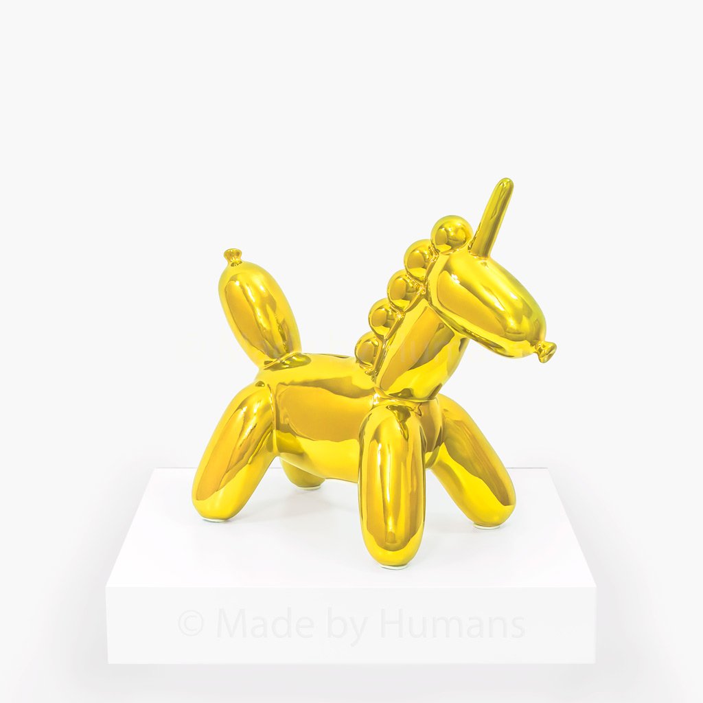 Made by Humans_閃光獨角獸存錢筒（四色選）