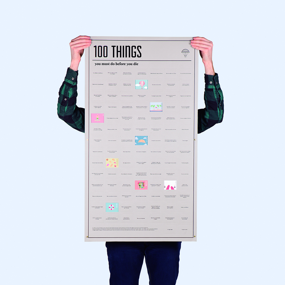 DOIY_100件死前必做的事 100 THINGS POSTER