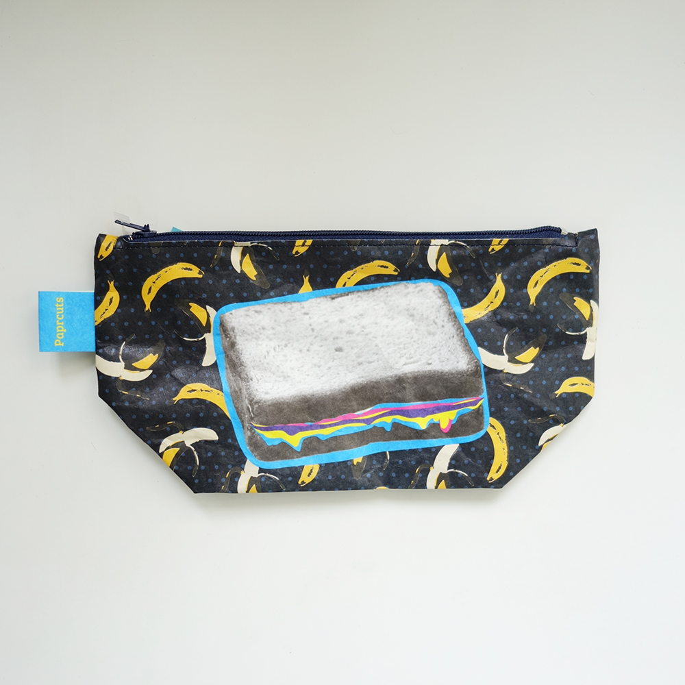 德國paprcuts.de_化妝包 香蕉三明治 Makeup Bag Banana Sandwich