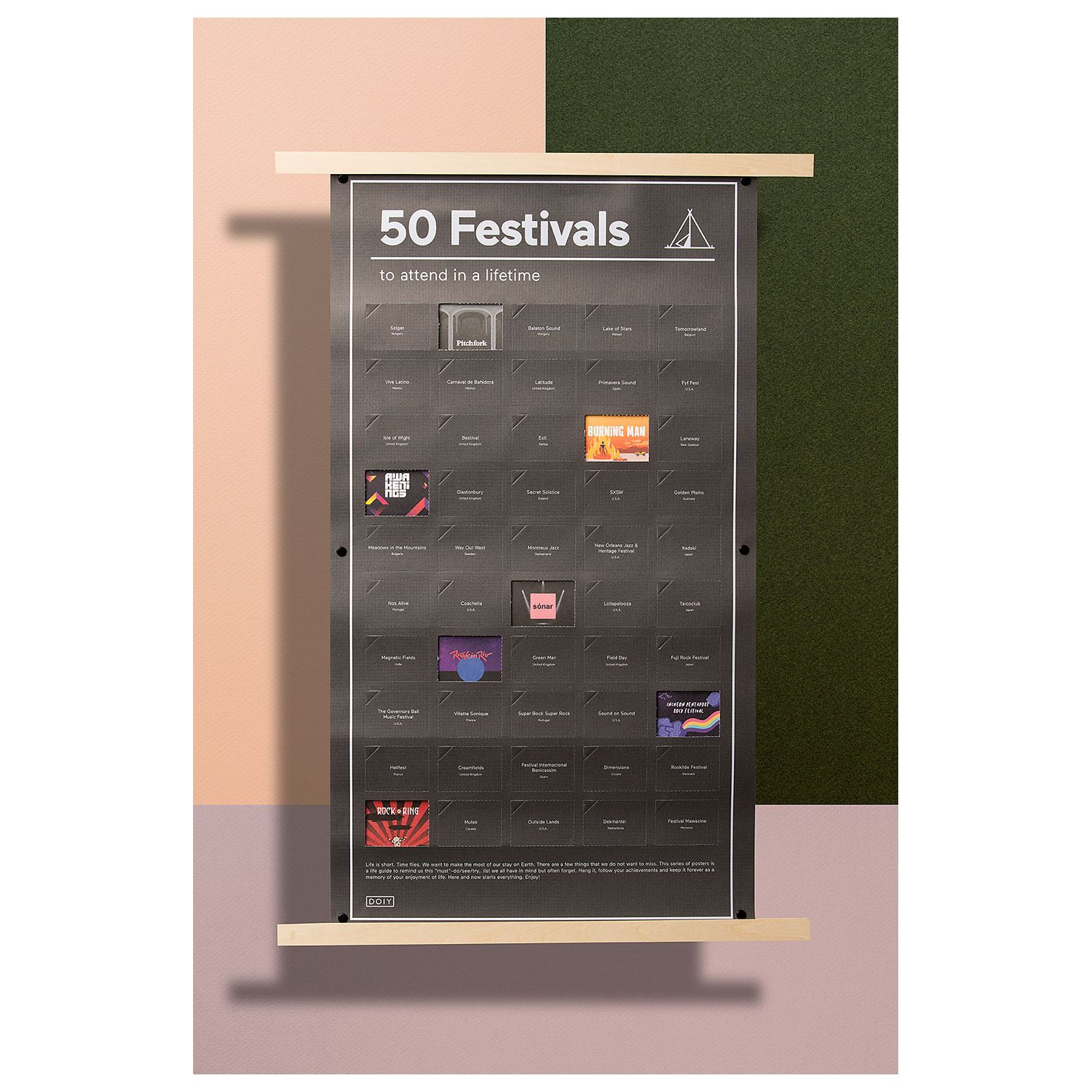 DOIY_人生必參加的50個節慶 50 Festivals to attend in a lifetime