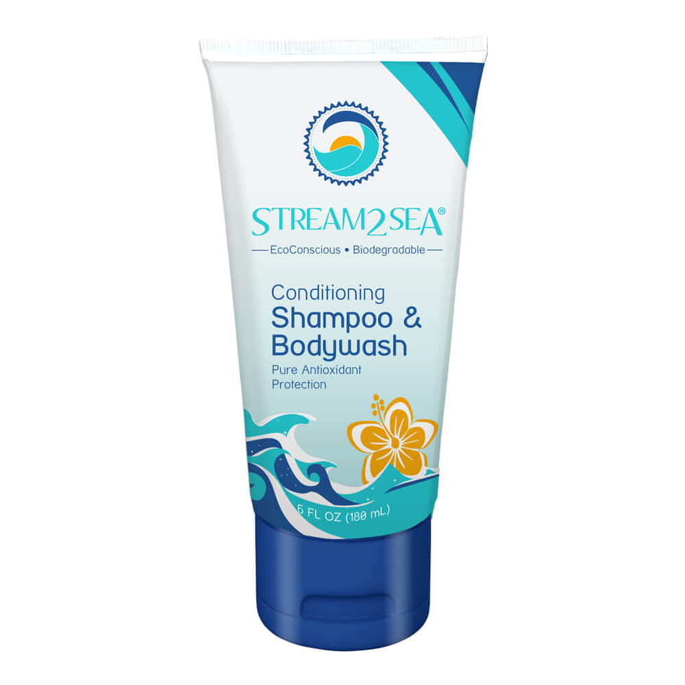 美國Stream2Sea_友善海洋/二合一洗髮沐浴乳(177ml)