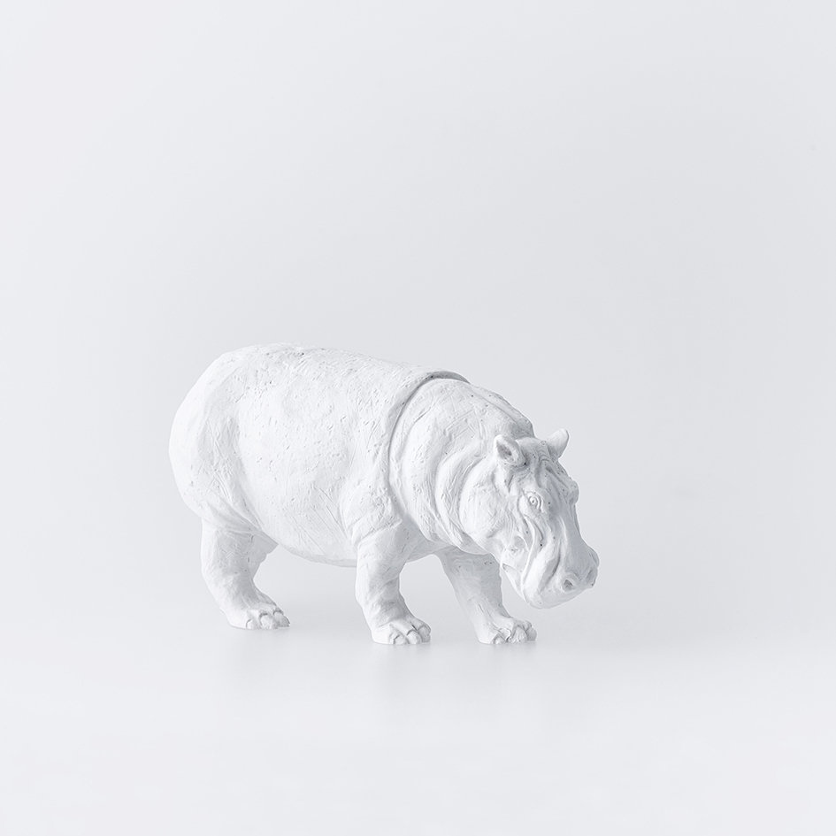 動物紙鎮擺飾 –河馬 / Animal Paperweight - Hippo