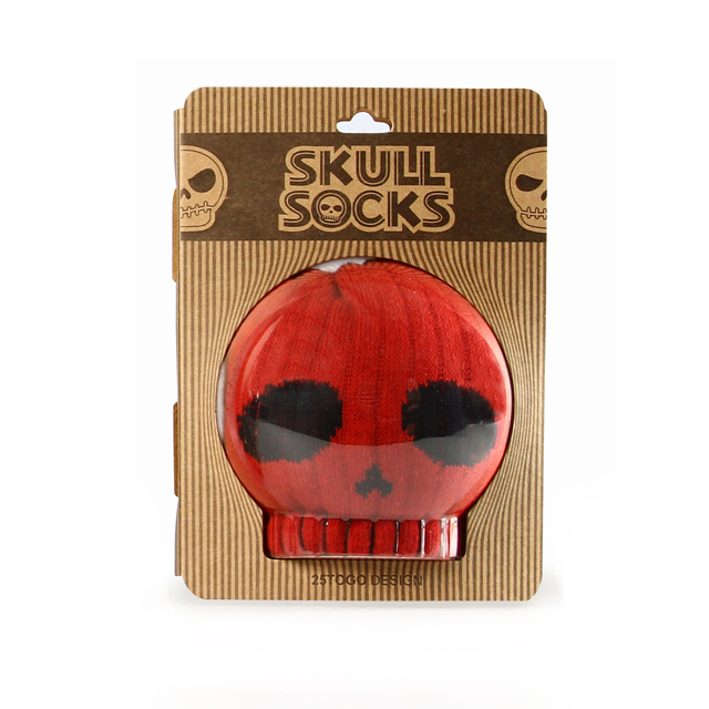 BALL SOCKS_SKULL SOCKS 骷髏襪_呆呆臉