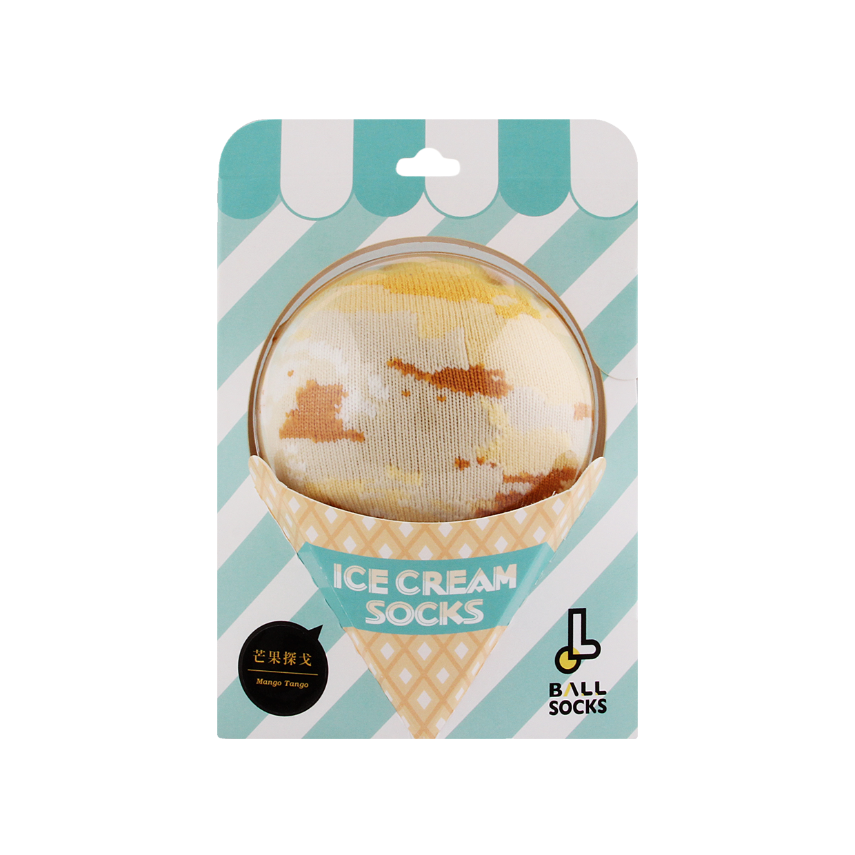 ICE CREAM冰淇淋襪/芒果探戈