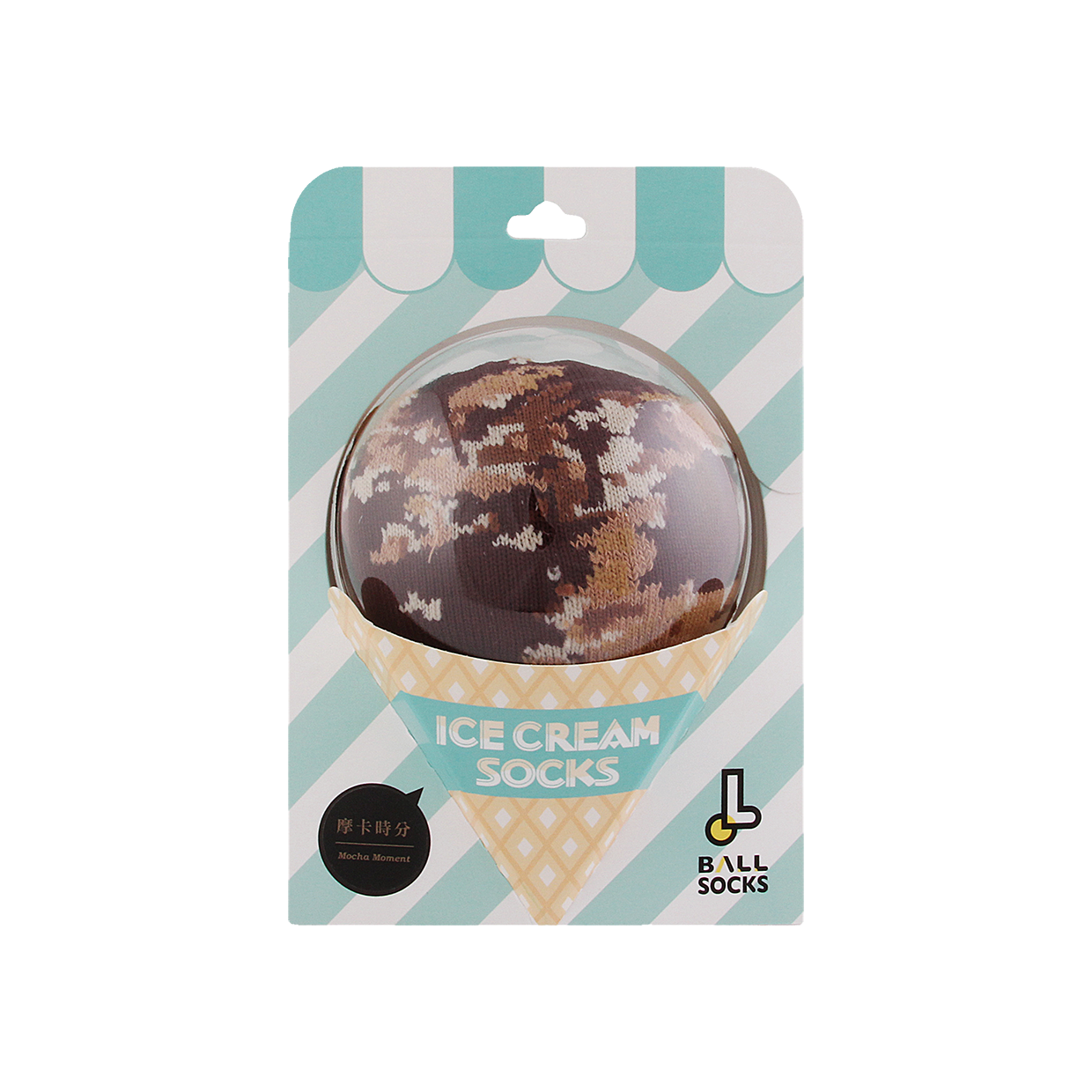 ICE CREAM冰淇淋襪/摩卡時分