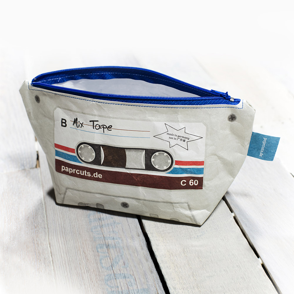 德國paprcuts.de_化妝包 卡帶 Makeup Bag MixTape