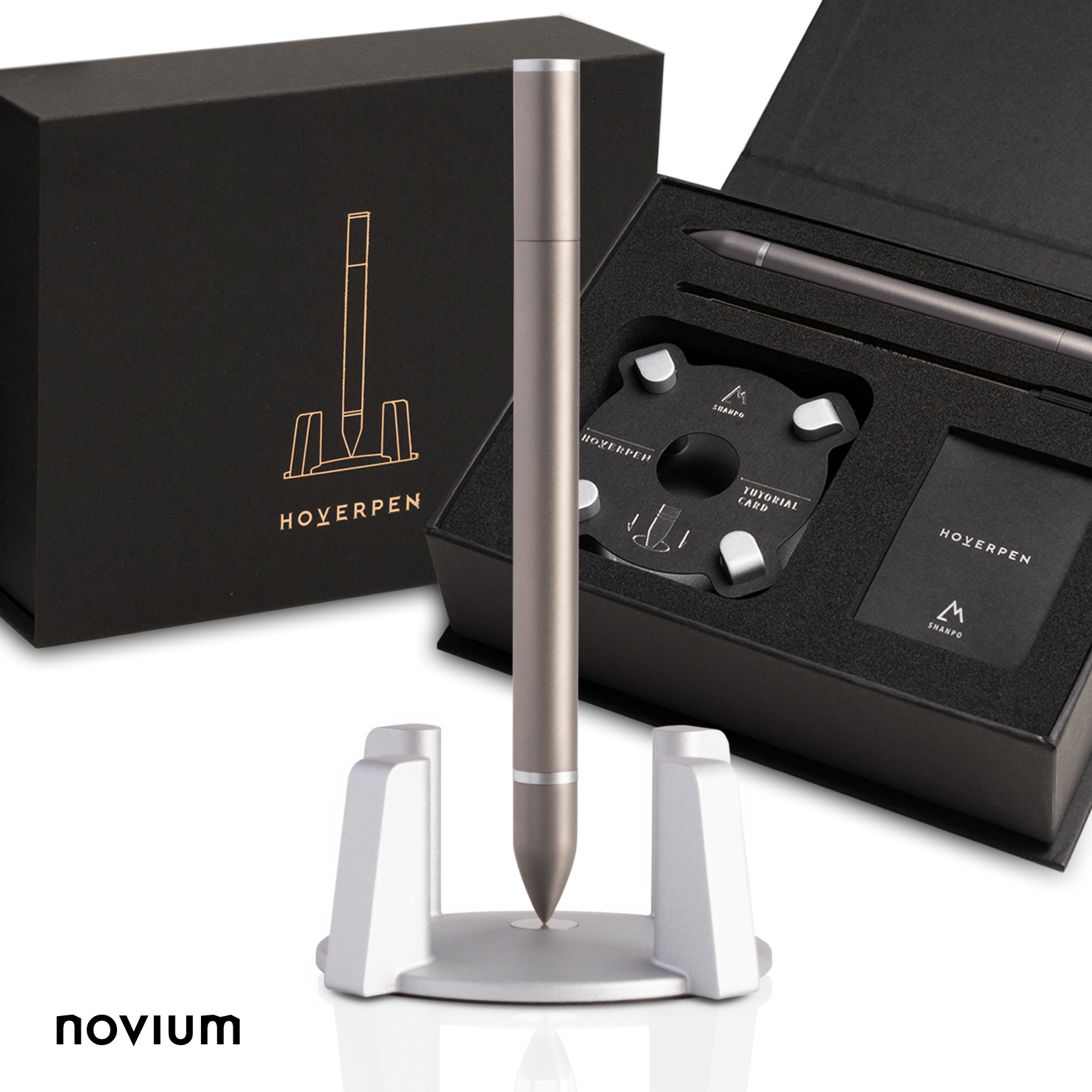 Hoverpen_自立筆 鈦 (兩色選)