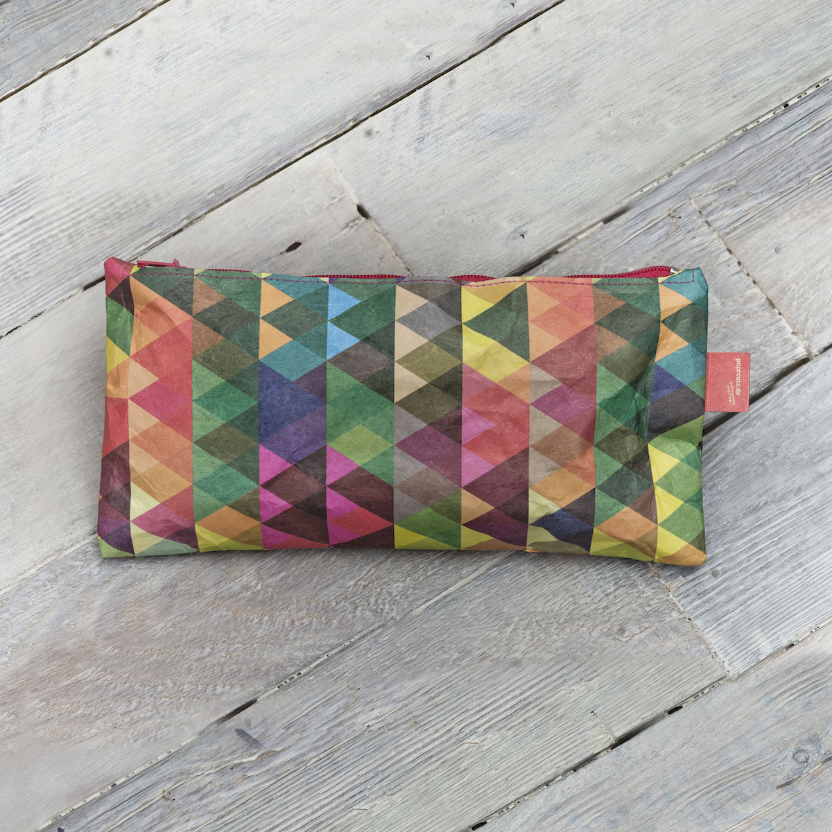 德國paprcuts.de_筆袋 萬花筒 Pencil Case Triangles（兩色選）