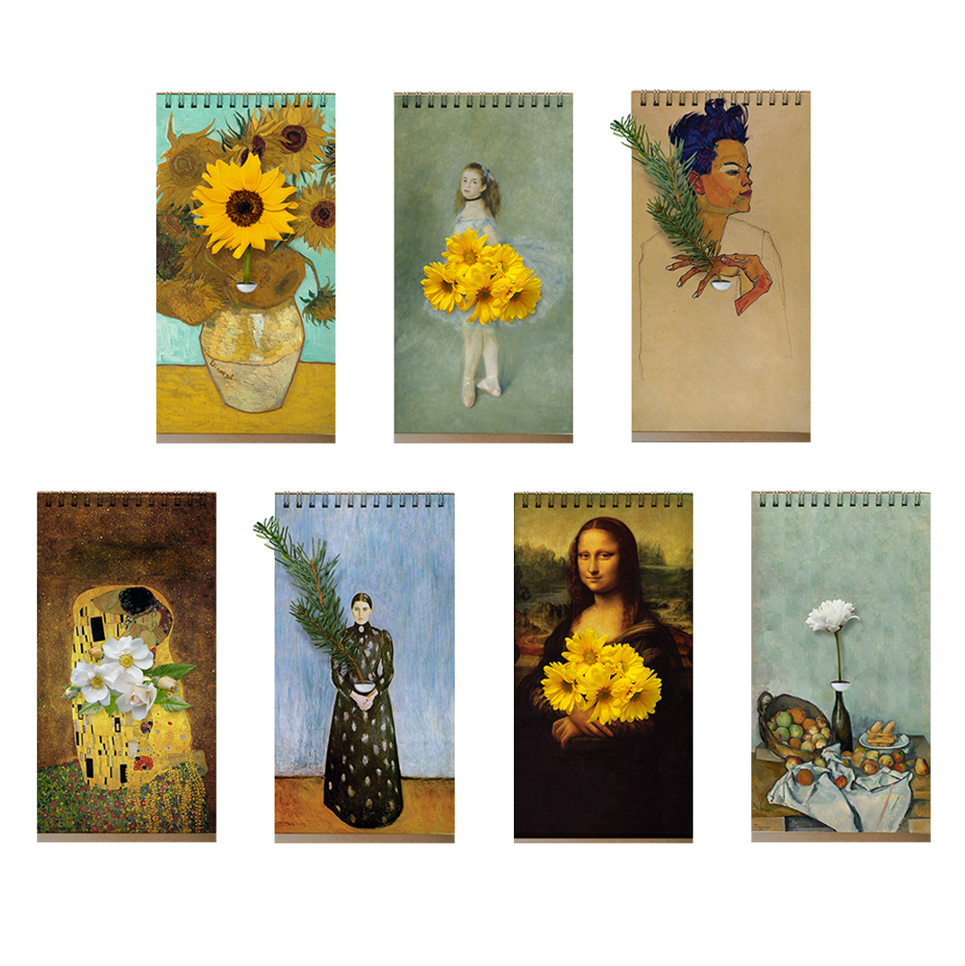 SPEXTRUM_Flip vase 翻頁花瓶 - 古典畫作