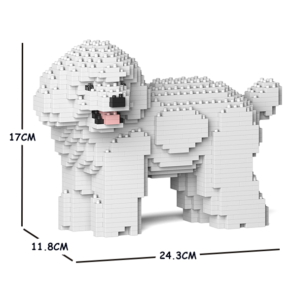 JEKCA_玩具貴賓積木 回頭（六色選）