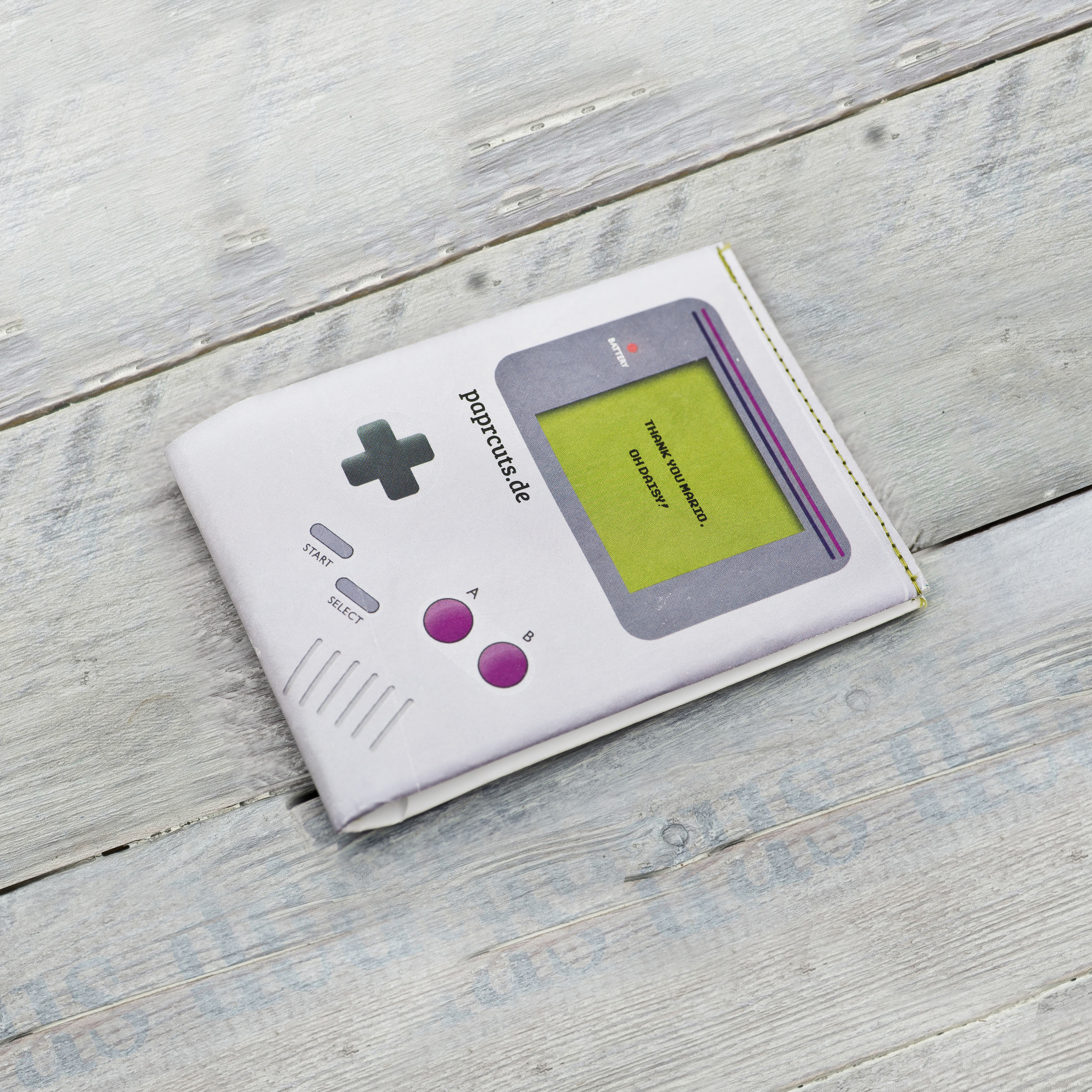 德國paprcuts.de_零錢短夾 遊戲機 Wallet Gameboy