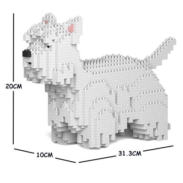 JEKCA_西高地白㹴積木