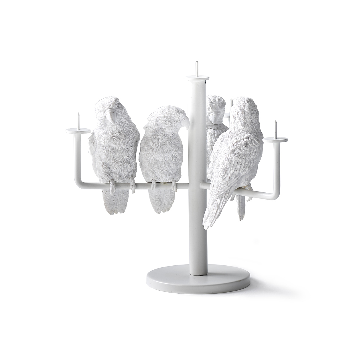 haoshi_鸚鵡燭檯 / Parrot X Candle Holder - four parrot