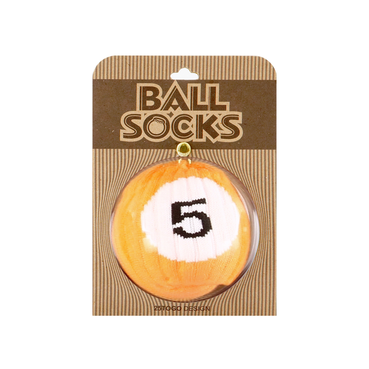 BALL SOCKS_POOL BALL SOCKS_撞球襪5號球