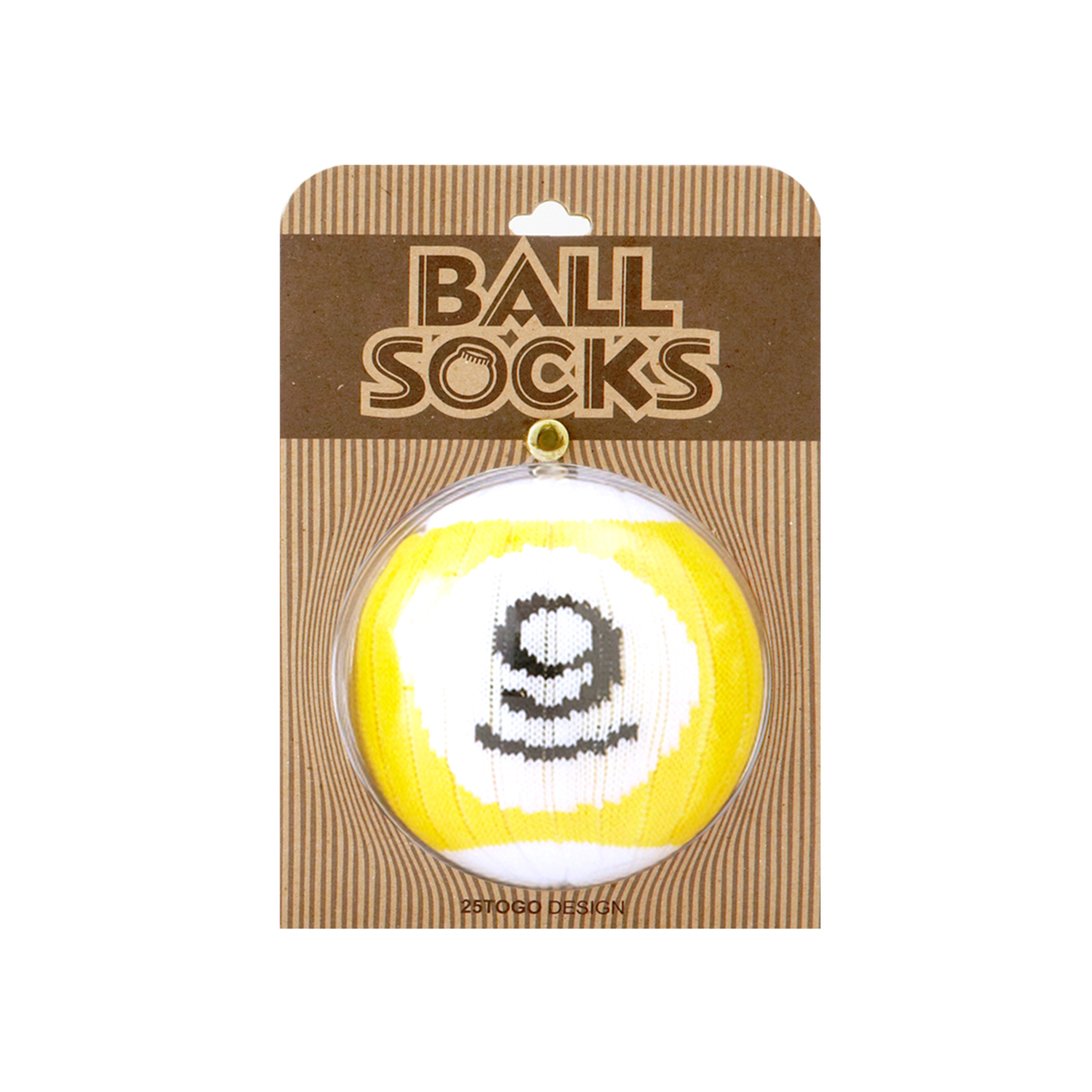 BALL SOCKS_POOL BALL SOCKS_撞球襪9號球