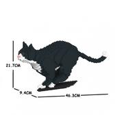 整個家都是我地盤！慵懶「樂高貓」貓生無憾啦