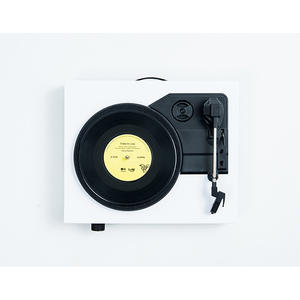 Spinbox_DIY傻瓜唱機，你的第一台黑膠唱機/白色