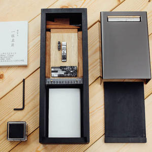 一間印刷行_一張名片隨身活版印刷機（松木經典款黑色）