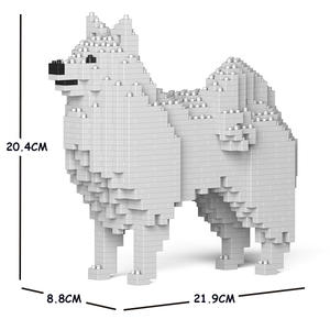 JEKCA_日本銀狐犬積木
