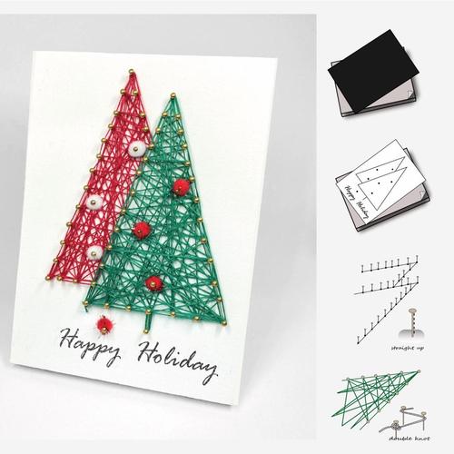 TM Studio_DIY 手工釘線畫 聖誕樹  STRING CRAFT KIT CHRISTMAS TREE