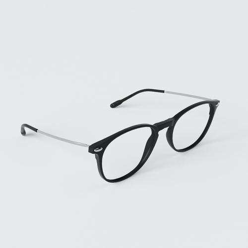 NOOZ_時尚造型老花眼鏡 鏡腳便攜款 （橢圓-黑）