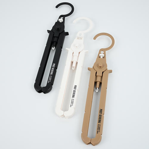 POST GENERAL_多用途可折疊式收納衣架 2入組 （四色選）