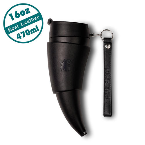 Goat Story_Goat Mug 山羊角咖啡杯/真皮款16oz