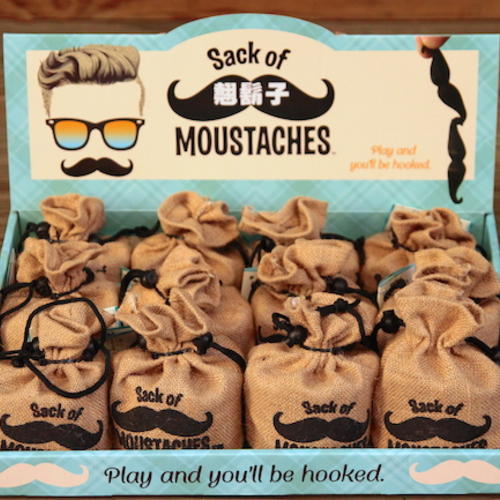 Tree Toys_翹鬍子玩具組 Sack of Moustaches（三入同樂組）