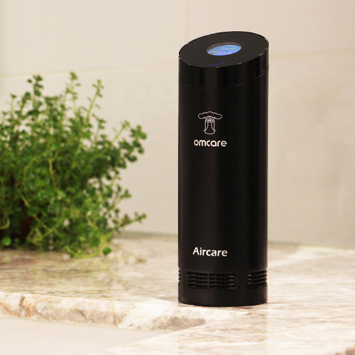 Omcare_便攜式智能數顯空氣清淨機/貴族黑