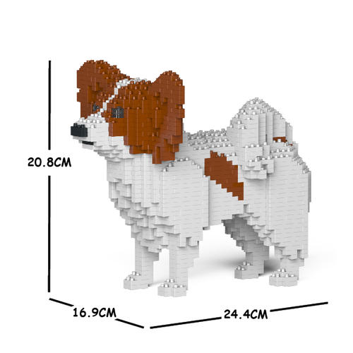 JEKCA_【銷售完畢】蝴蝶犬積木（兩種花色）